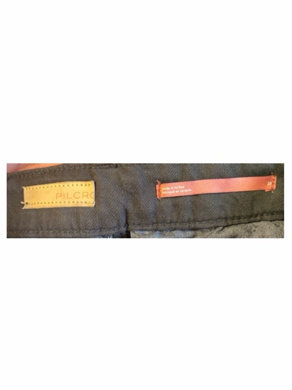 Anthropologie Pilcro High Rise Wide Leg Black Pants - Picture 4 of 9